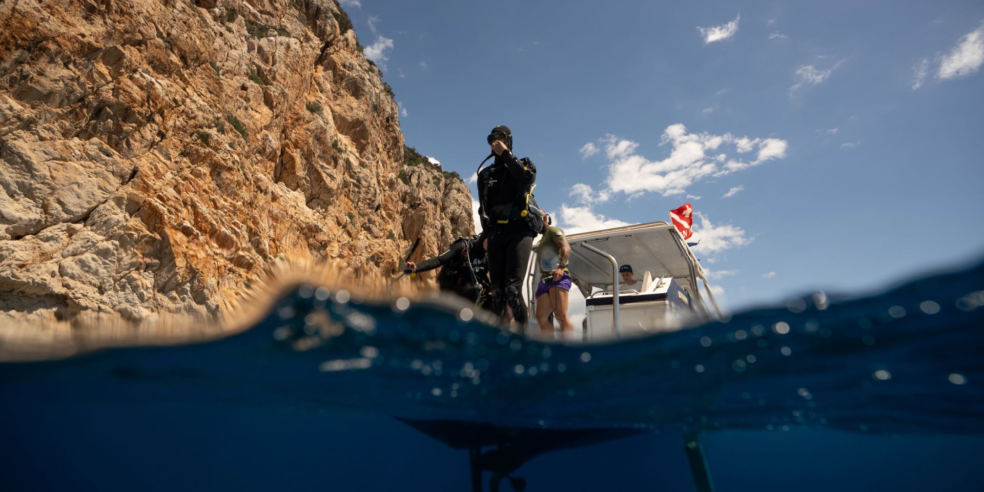 Corso sub a Cala Gonone